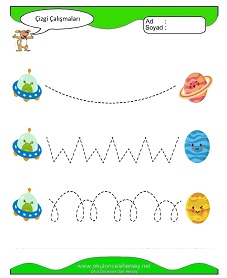 Çizgi Çalışma Sayfaları